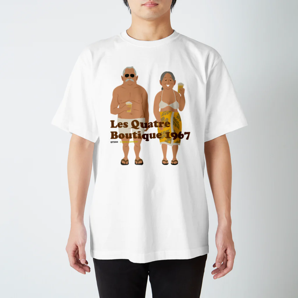 Quatre IllustrationのLQB1967_02_ビール スタンダードTシャツ