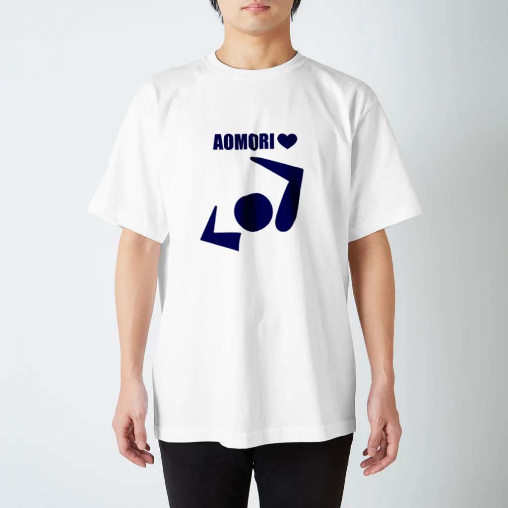 UNITED AOMORI SHOPの青森ピクトグラム スタンダードTシャツ