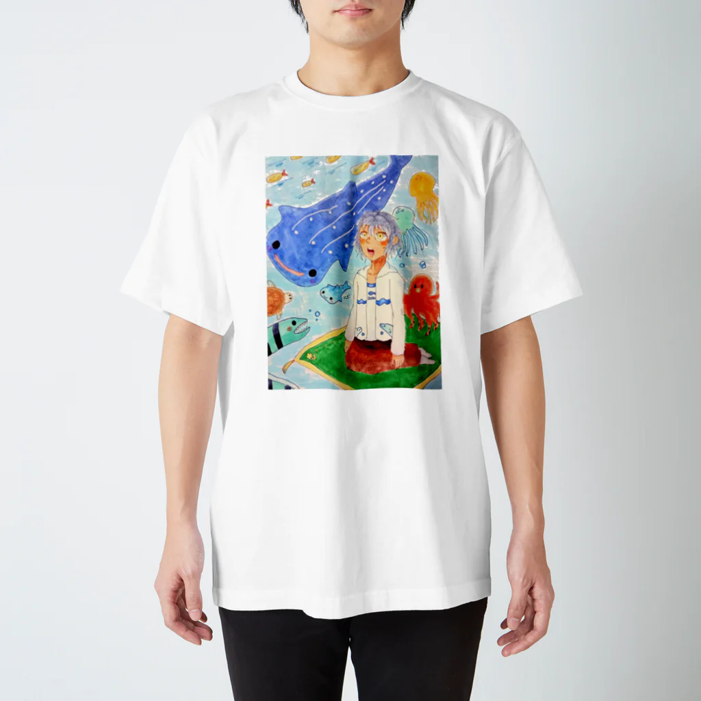 にちしょっぷの『Trip to aquatic paradise』 スタンダードTシャツ