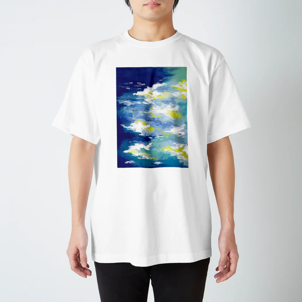 sketchbook shopの青の淵 Regular Fit T-Shirt