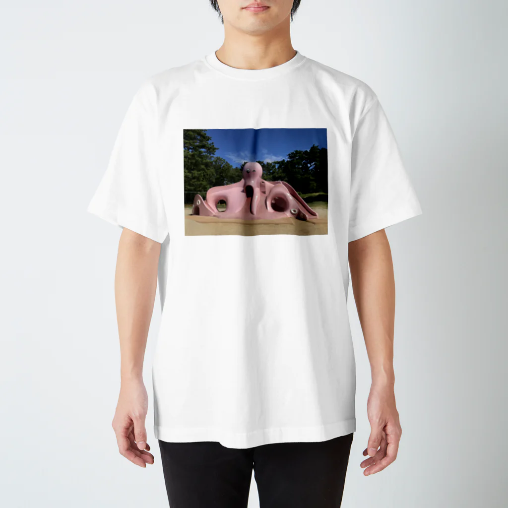 〇の公園のたこ Regular Fit T-Shirt