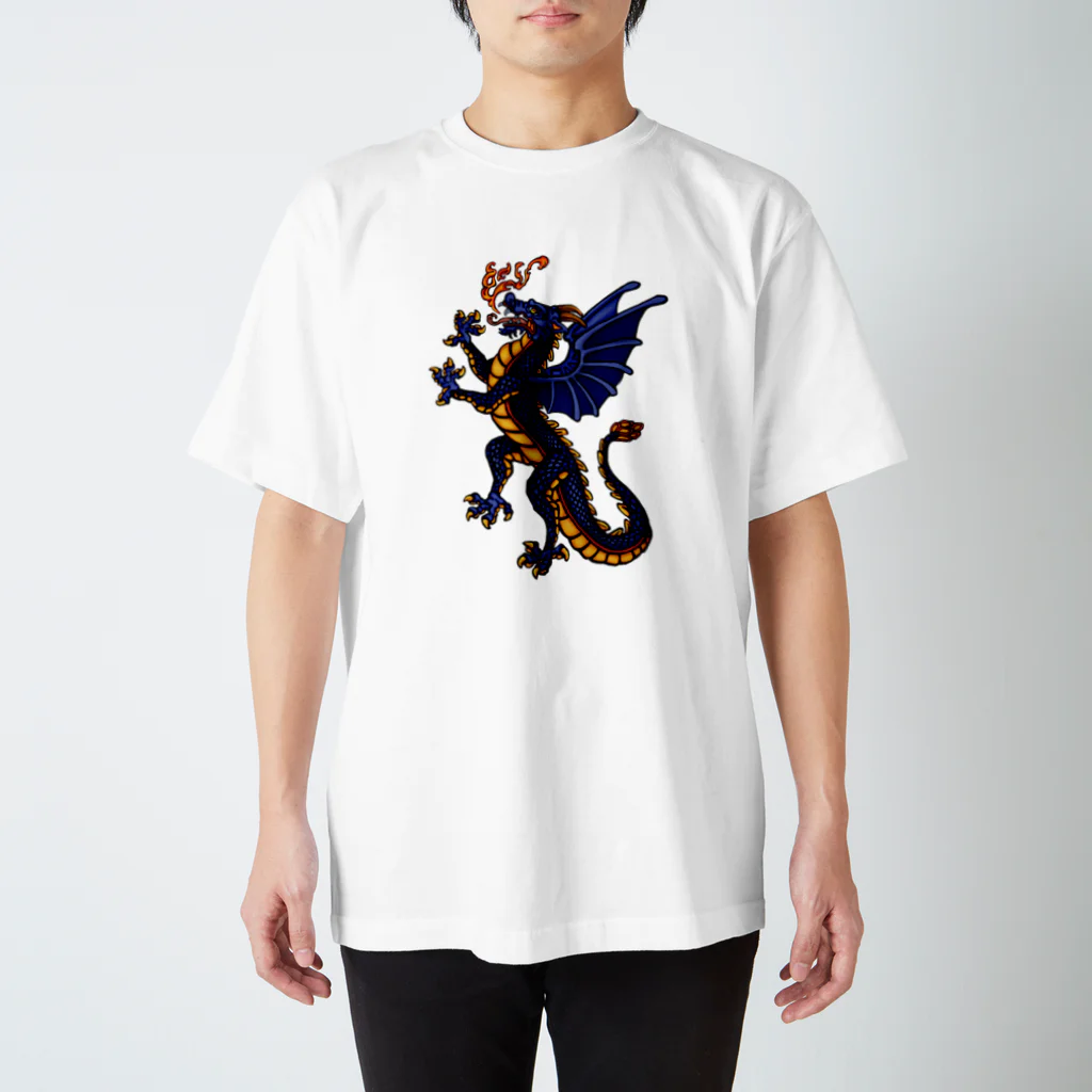 Louis.のドラゴン Regular Fit T-Shirt
