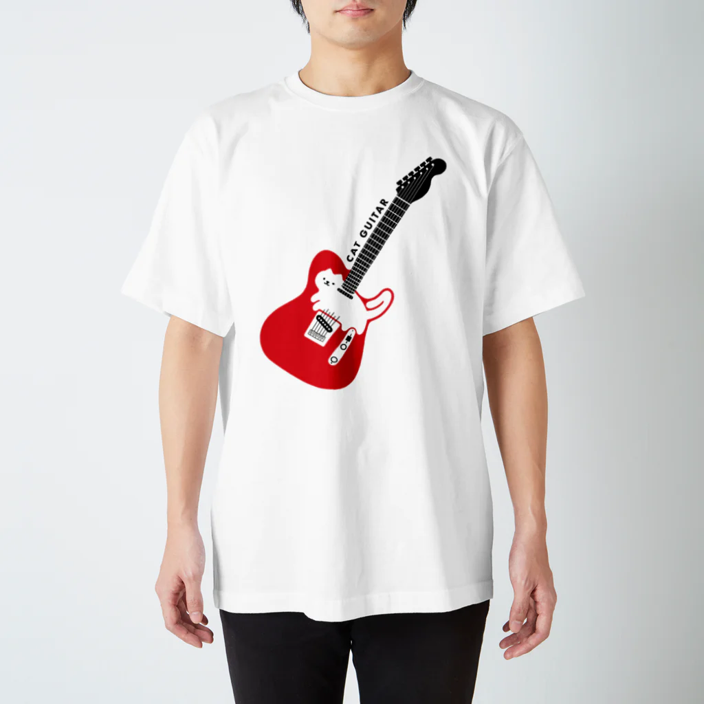shimizu storeのCAT GUITAR Regular Fit T-Shirt