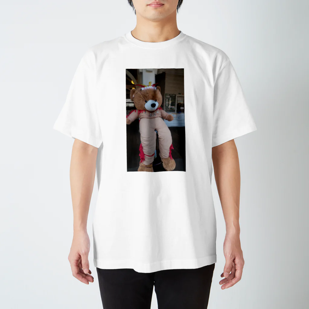 レトロんのとうしん長いくま Regular Fit T-Shirt