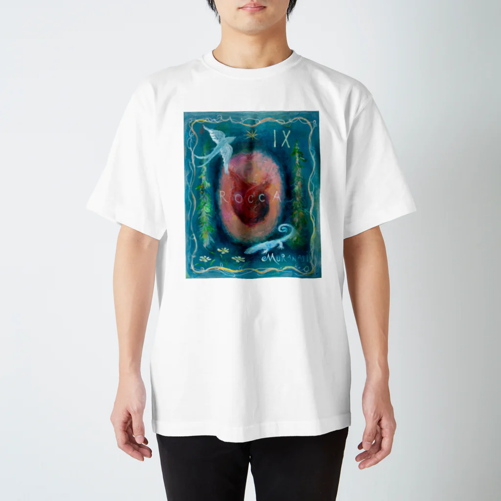 月ノ子の森に恋してのムラナギ／ハートオンベルベット スタンダードTシャツ