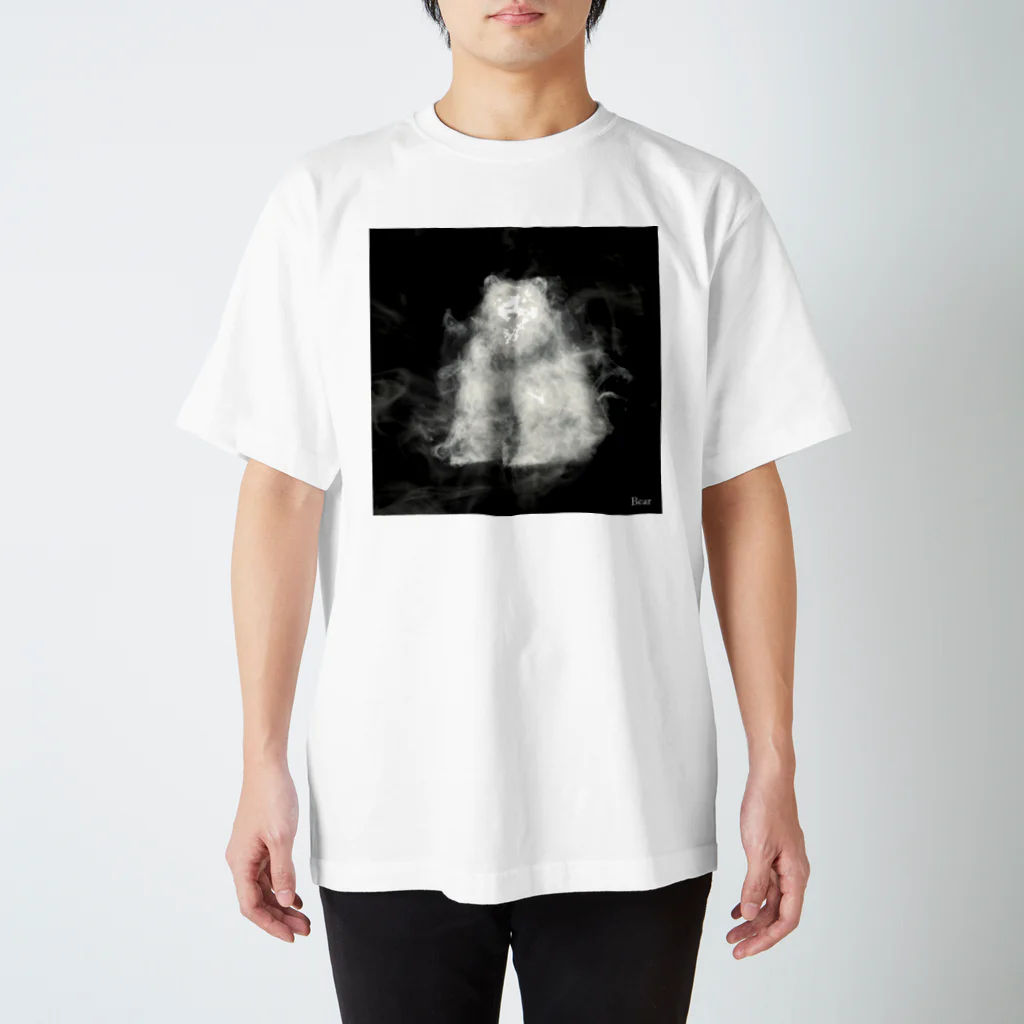 FUJIOKA FACTORYのsmoke_bear スタンダードTシャツ