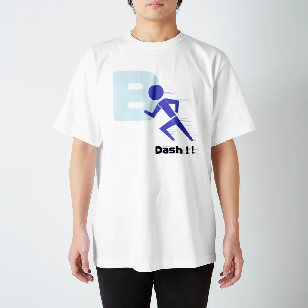 Yuruyuru Market (ゆるゆる　まーけっと)の『Dashだぜ！！』 Regular Fit T-Shirt