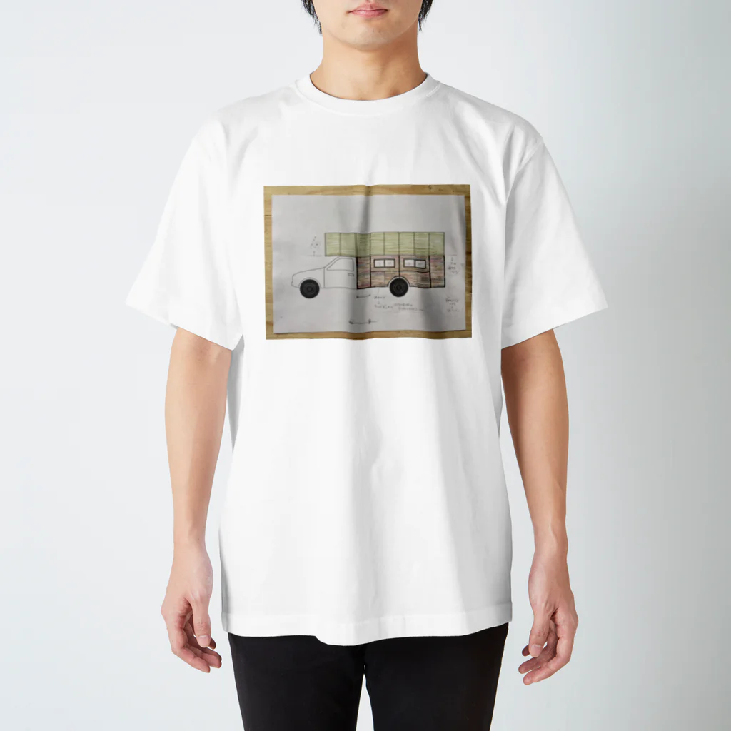 Kazuyuki-Sambo-Tsujiのsambo caravan  スタンダードTシャツ