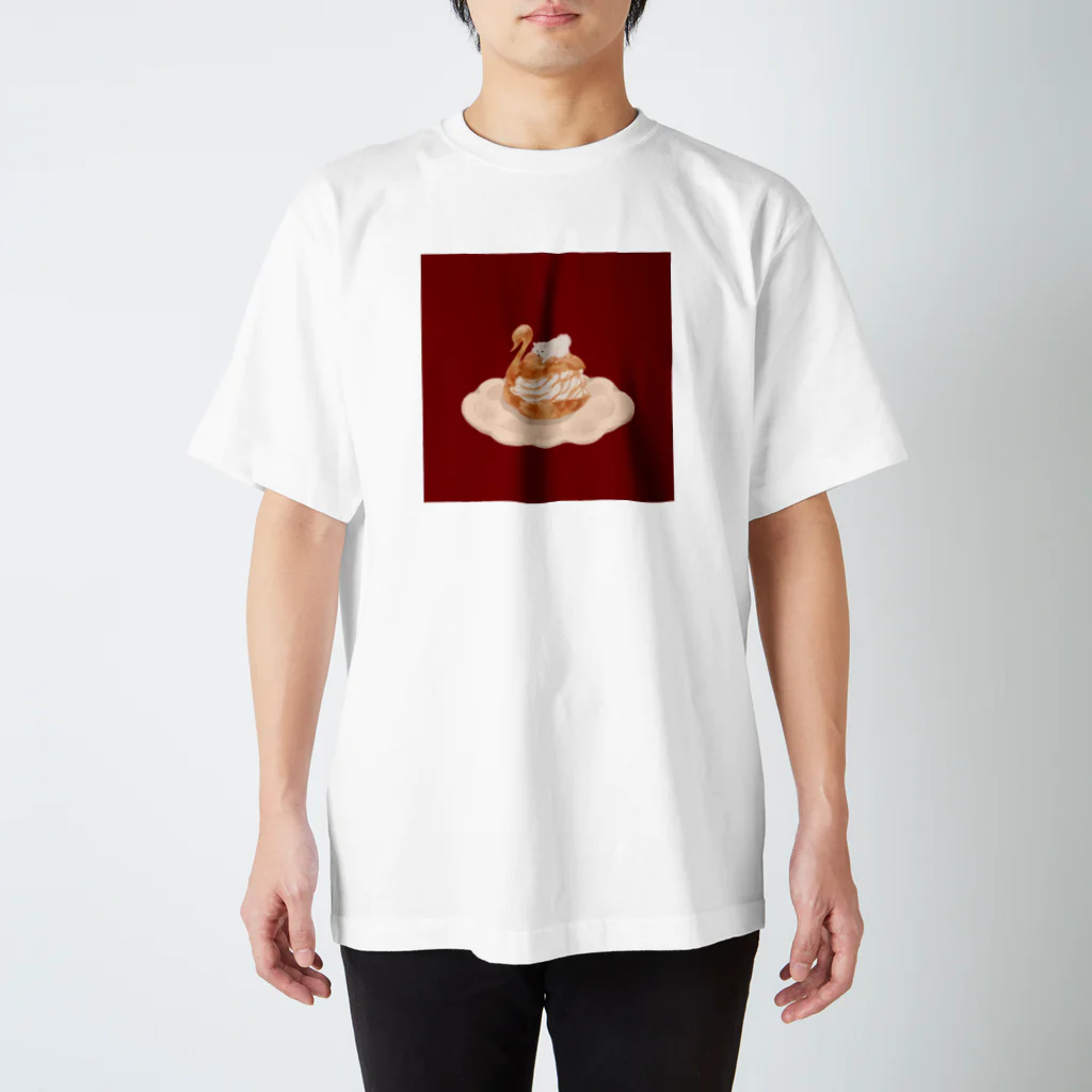 in the eyesの旅する日本スピッツのスワンシュークリーム Regular Fit T-Shirt