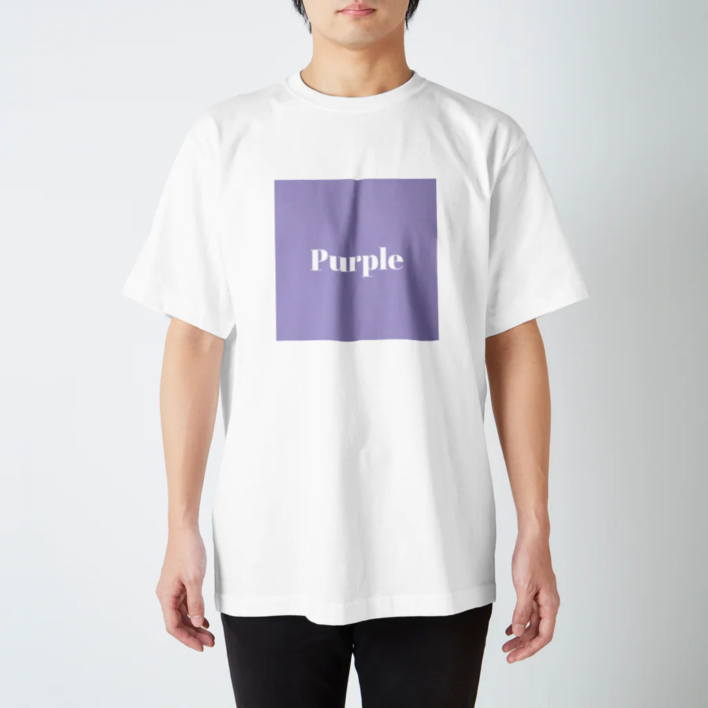Purple好きと繋がりたいのPurple スタンダードTシャツ