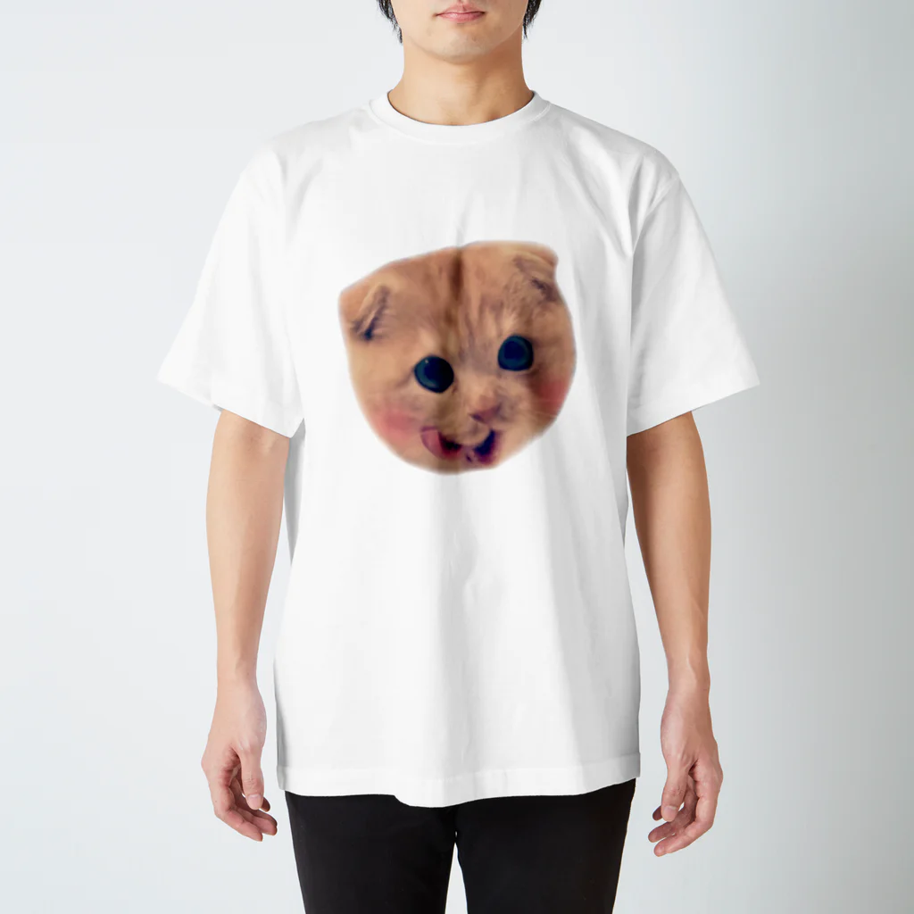 ～癒しの猫暮らし～の甘えんぼ猫ポテト Regular Fit T-Shirt