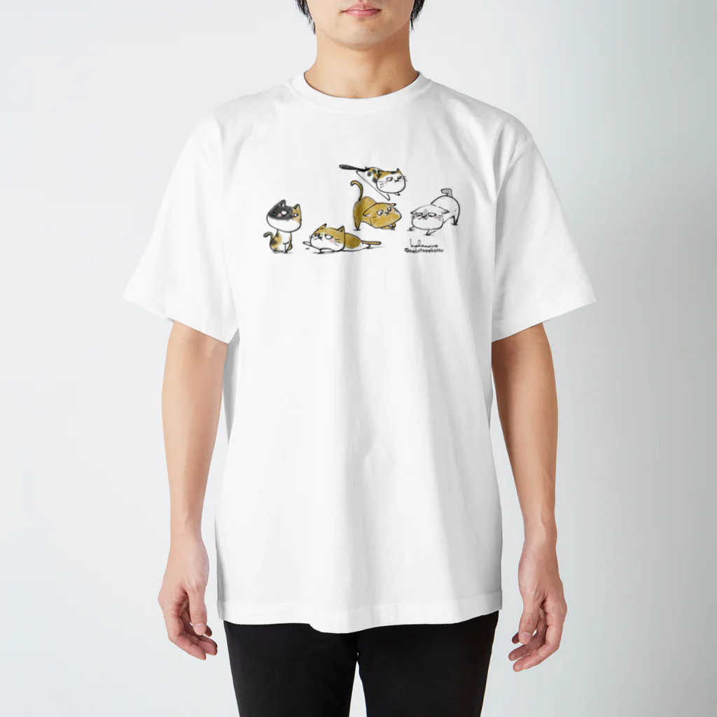 猫とネコ犬の猫会議 Regular Fit T-Shirt