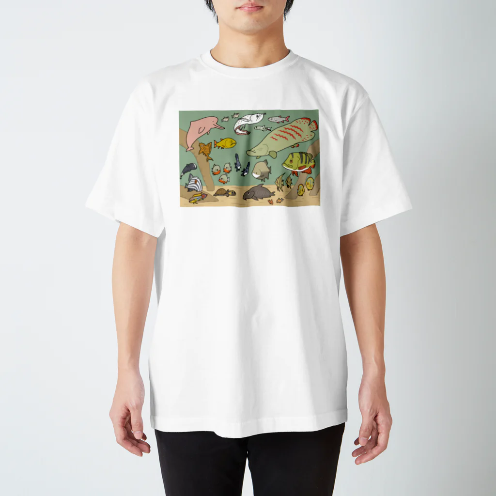 幻想水系branch　byいずもり・ようのAMAZONIA Regular Fit T-Shirt