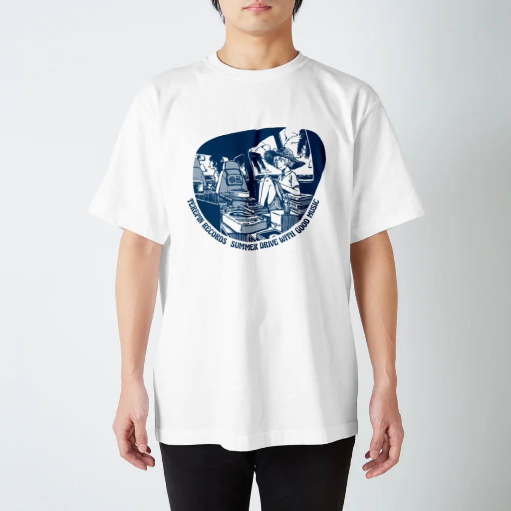 Kezuka RyoichiroのSUMMER DRIVE MUSIC Regular Fit T-Shirt