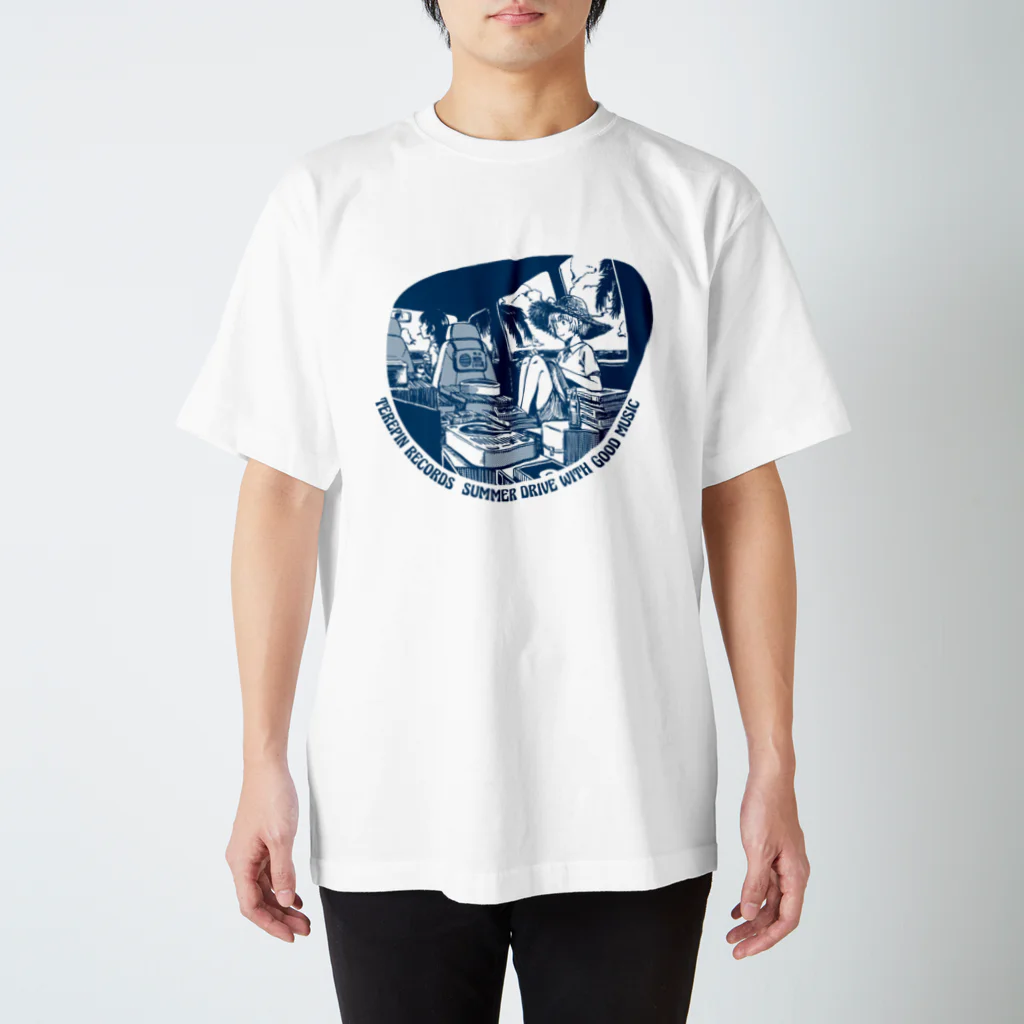 Kezuka RyoichiroのSUMMER DRIVE MUSIC スタンダードTシャツ