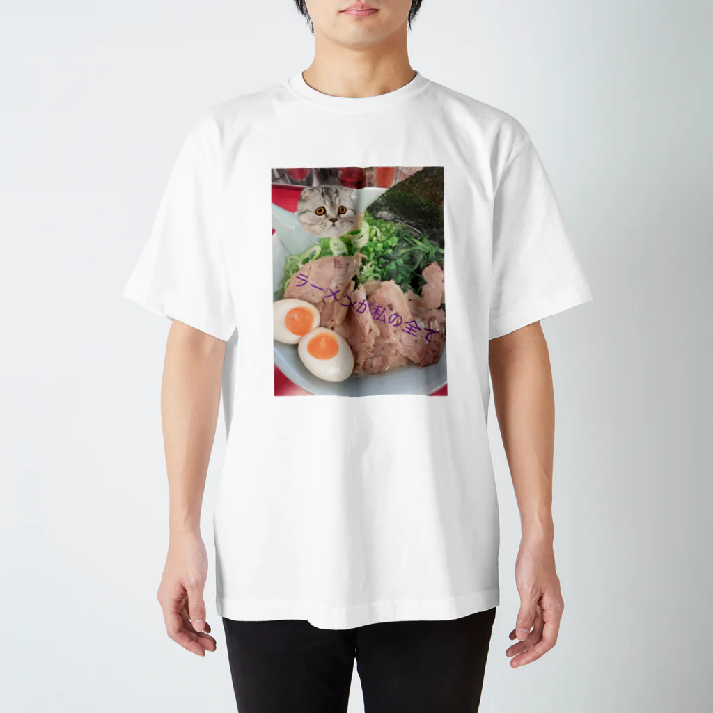 ラビットのアイラブラーメン スタンダードTシャツ