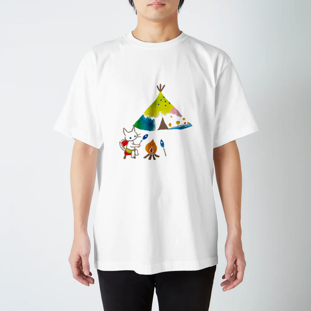 かまくらまいのキャンプ夏　カラー Regular Fit T-Shirt