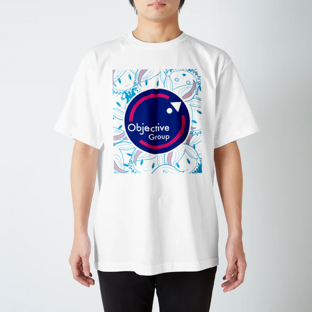 オブジェクティブグループ【公式】-しり森のオブちゃん大集合！その２ スタンダードTシャツ