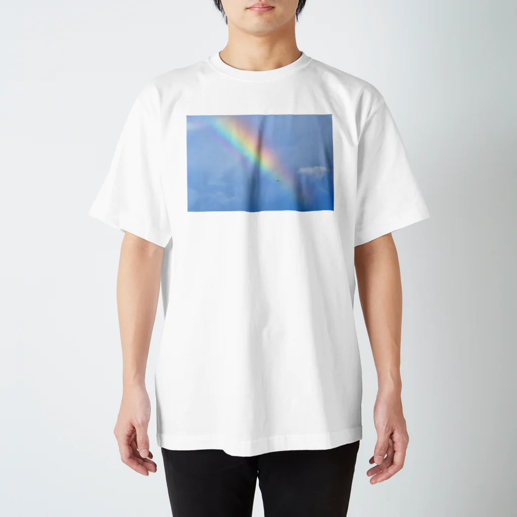 ひのはらくみのある日の空 Regular Fit T-Shirt