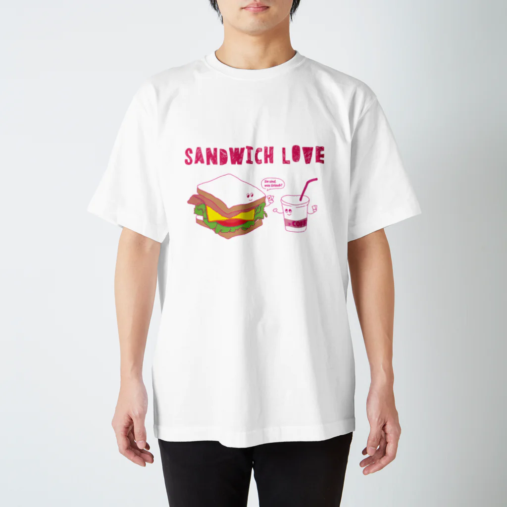 真夜中工場のsandwich  スタンダードTシャツ