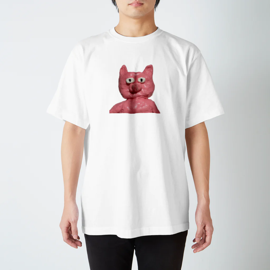 Ayane Mitsuokaの肉肉しいぶた　アップ スタンダードTシャツ
