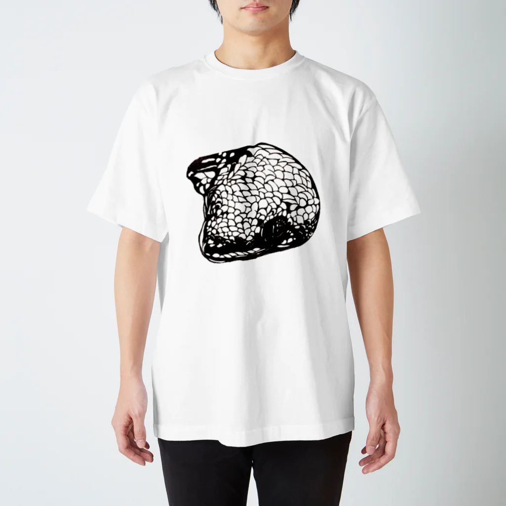林檎𓃻𓆗のオオバクチヤモリ シャツ Regular Fit T-Shirt