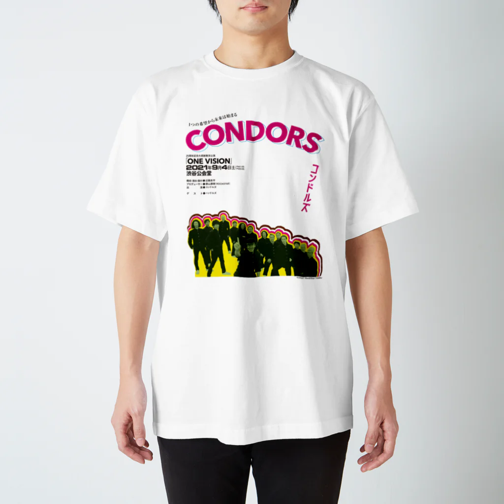 コンドルズの25周年記念！ ONE VISION 外国語版 Regular Fit T-Shirt