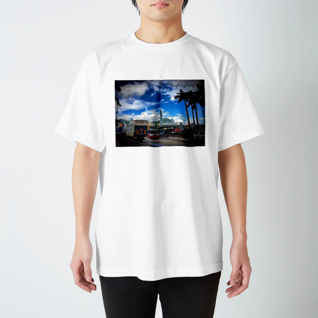 香港湯美の香港の景色 Regular Fit T-Shirt