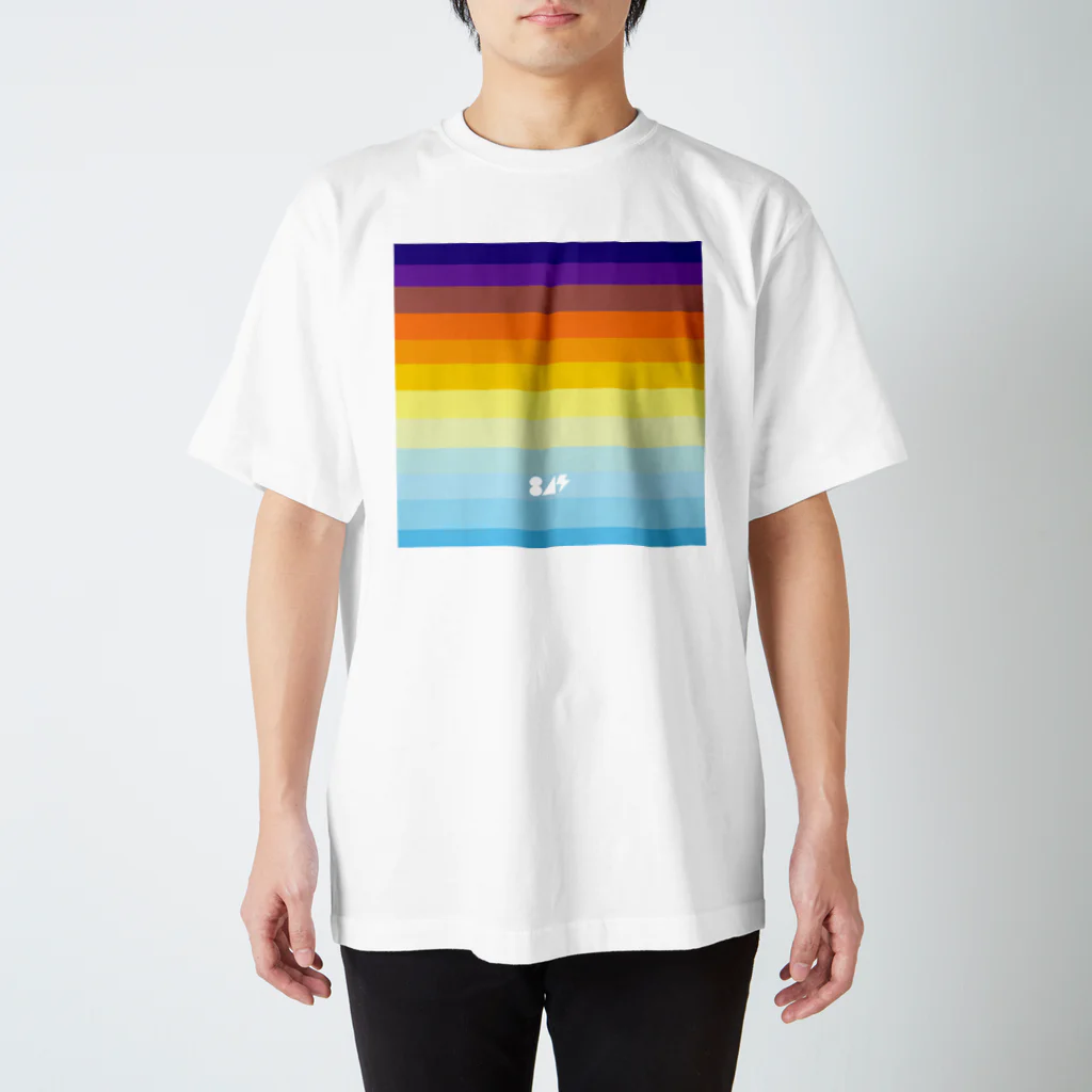 はちよんごの空色グラデ(朝～夜) スタンダードTシャツ