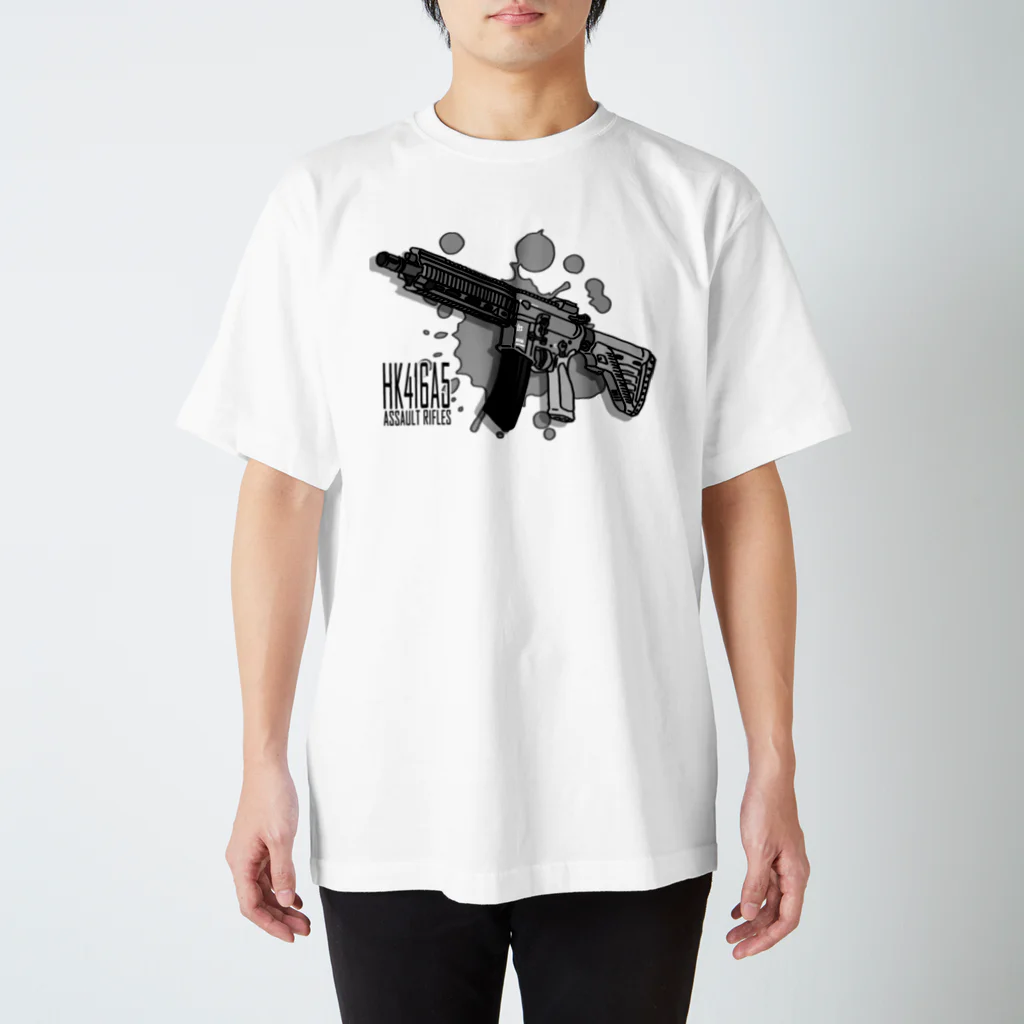 サバイバルデザイン チームシックスのTシャツ H&K HK416A5-Type3 Regular Fit T-Shirt