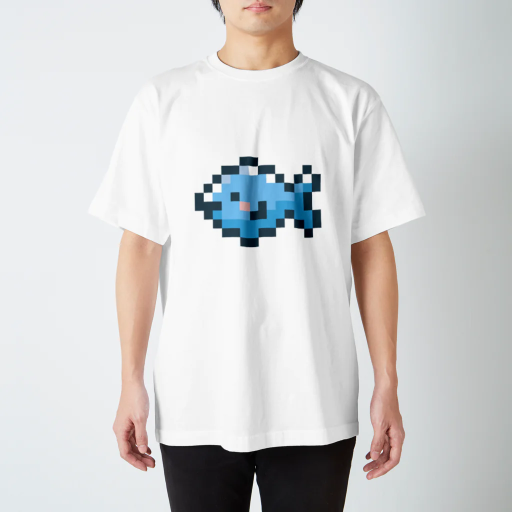 かんぱんのおさかな(ドット絵) スタンダードTシャツ