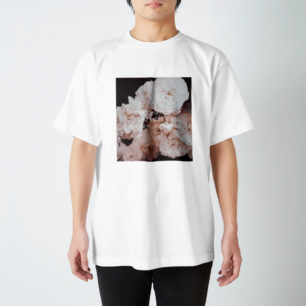 Oncidium  by minamisenaのCotton handkerchief Regular Fit T-Shirt