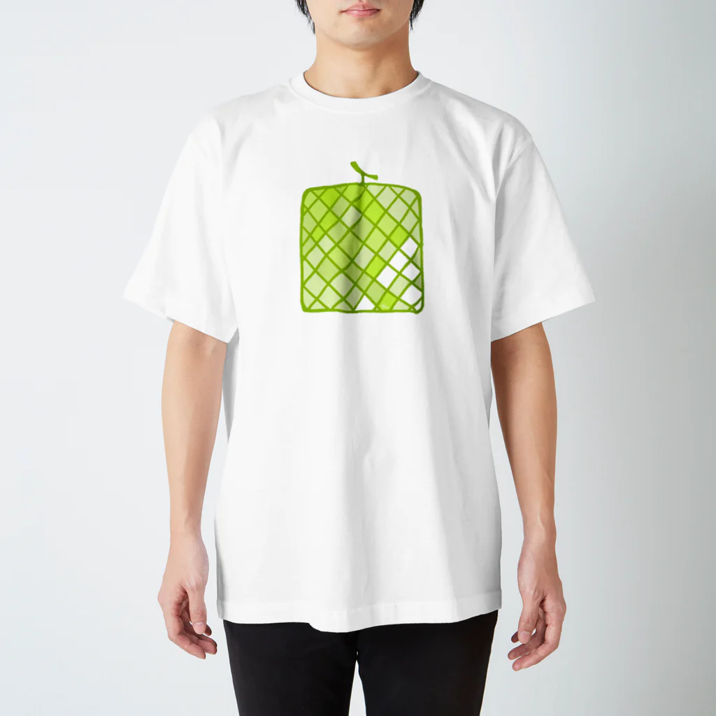 LEMON＊LEMON＊TETRAの四角いメロン スタンダードTシャツ