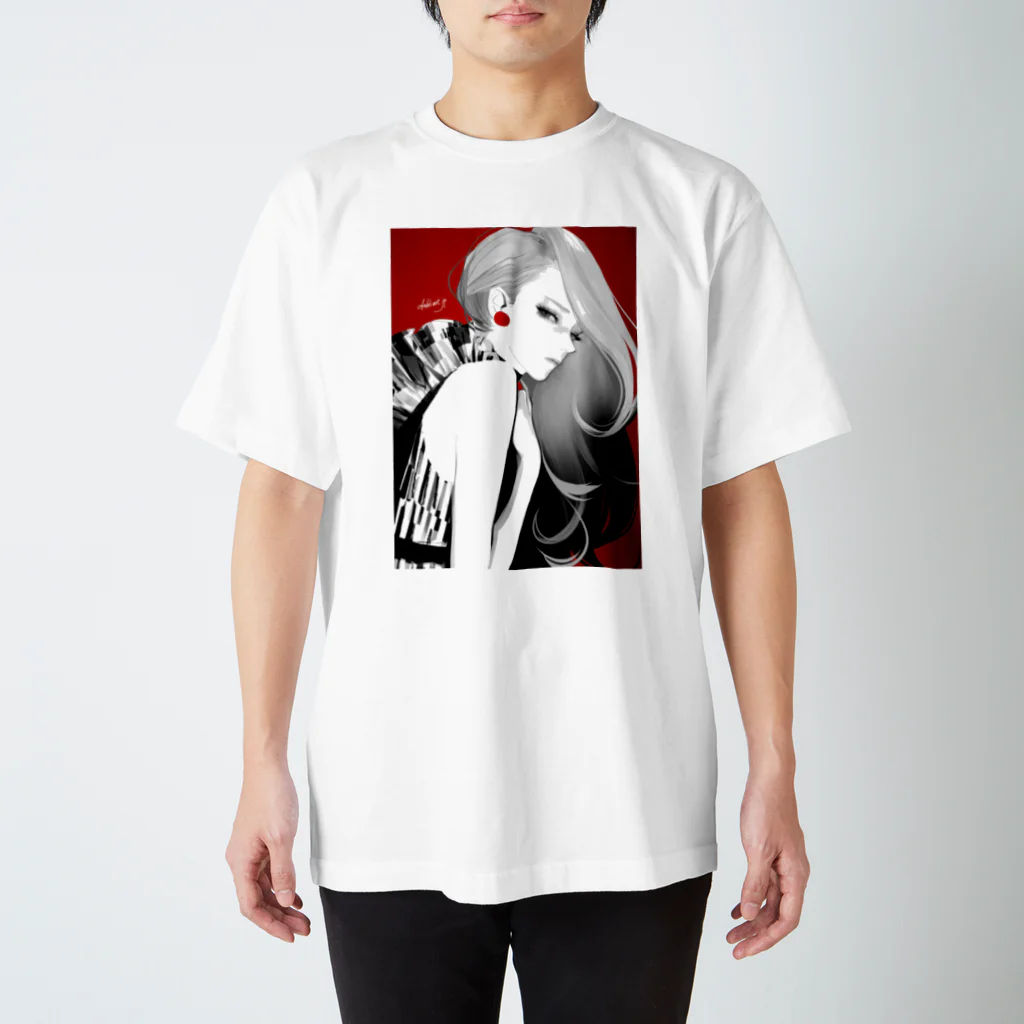 dahlia shop SUZURIのrosso スタンダードTシャツ