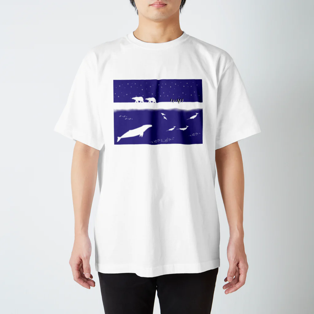 シロクマ商店のホッキョク Regular Fit T-Shirt