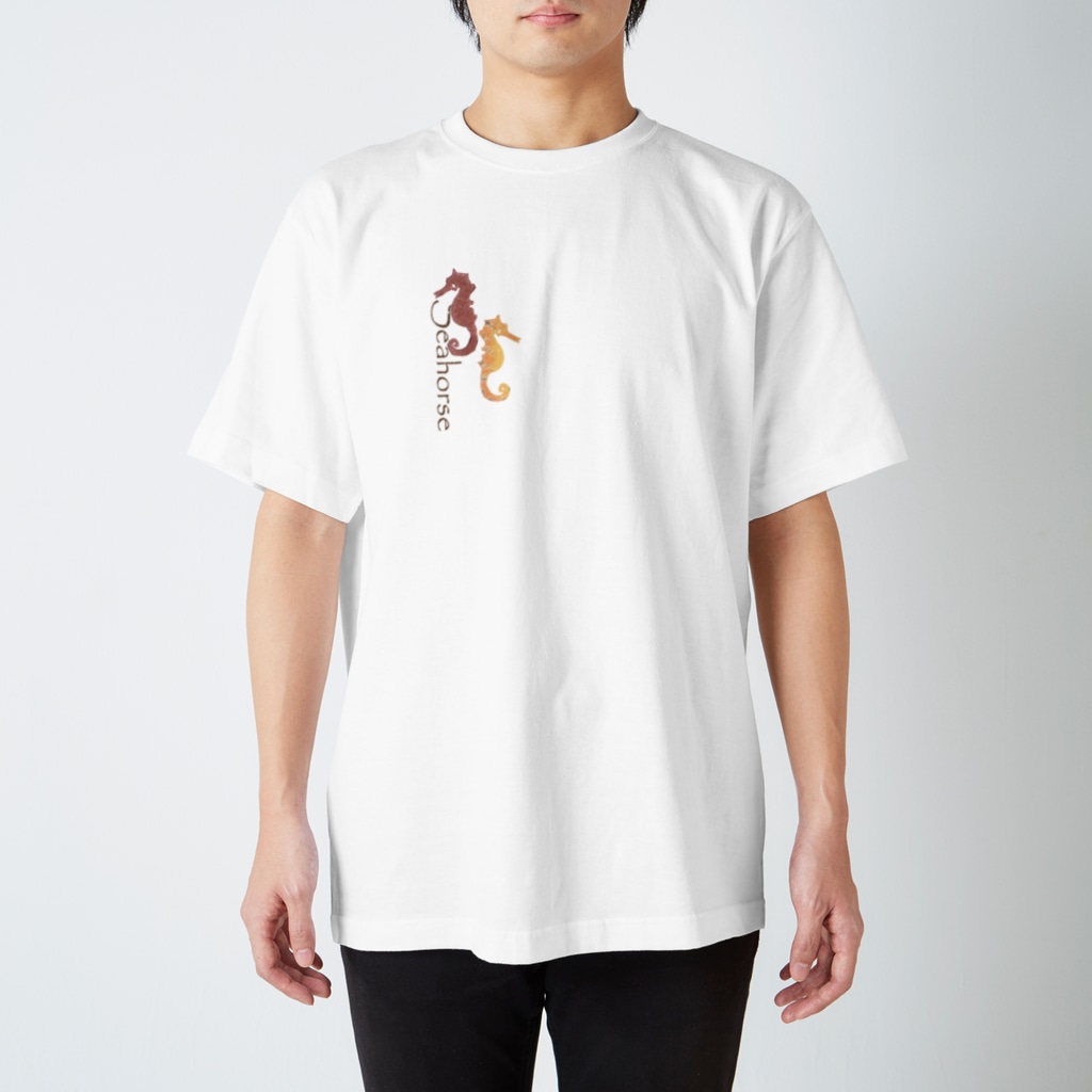 haruのタツノオトシゴ Regular Fit T-Shirt