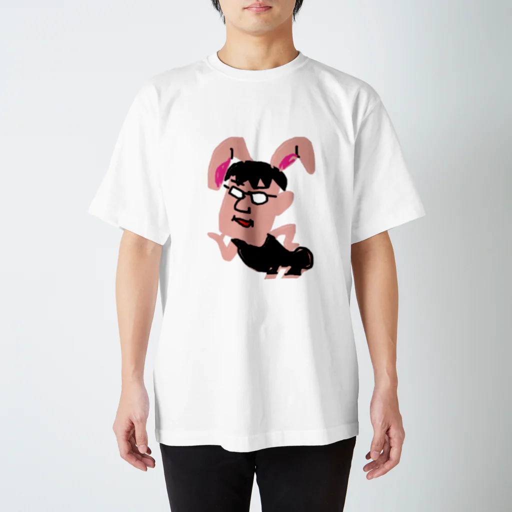 sedyin0210のうさ耳を着けたおじいちゃん Regular Fit T-Shirt