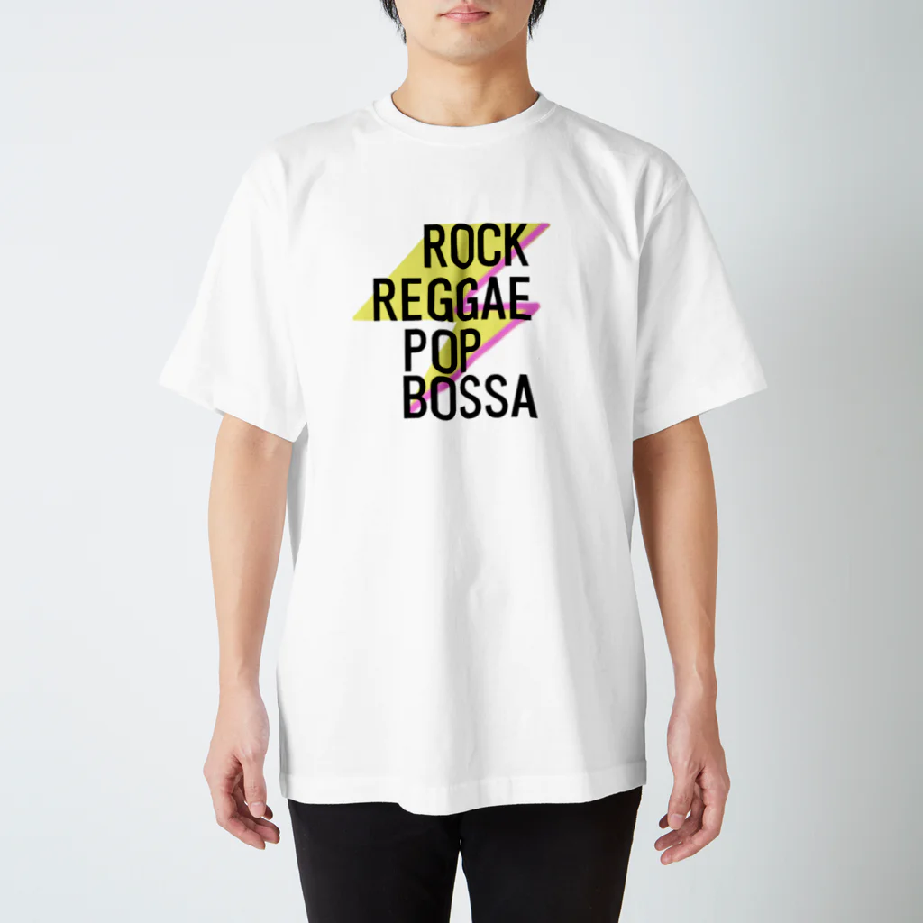 DREAMERの雑貨屋さんのROCK REGGAE POP BOSSA Regular Fit T-Shirt