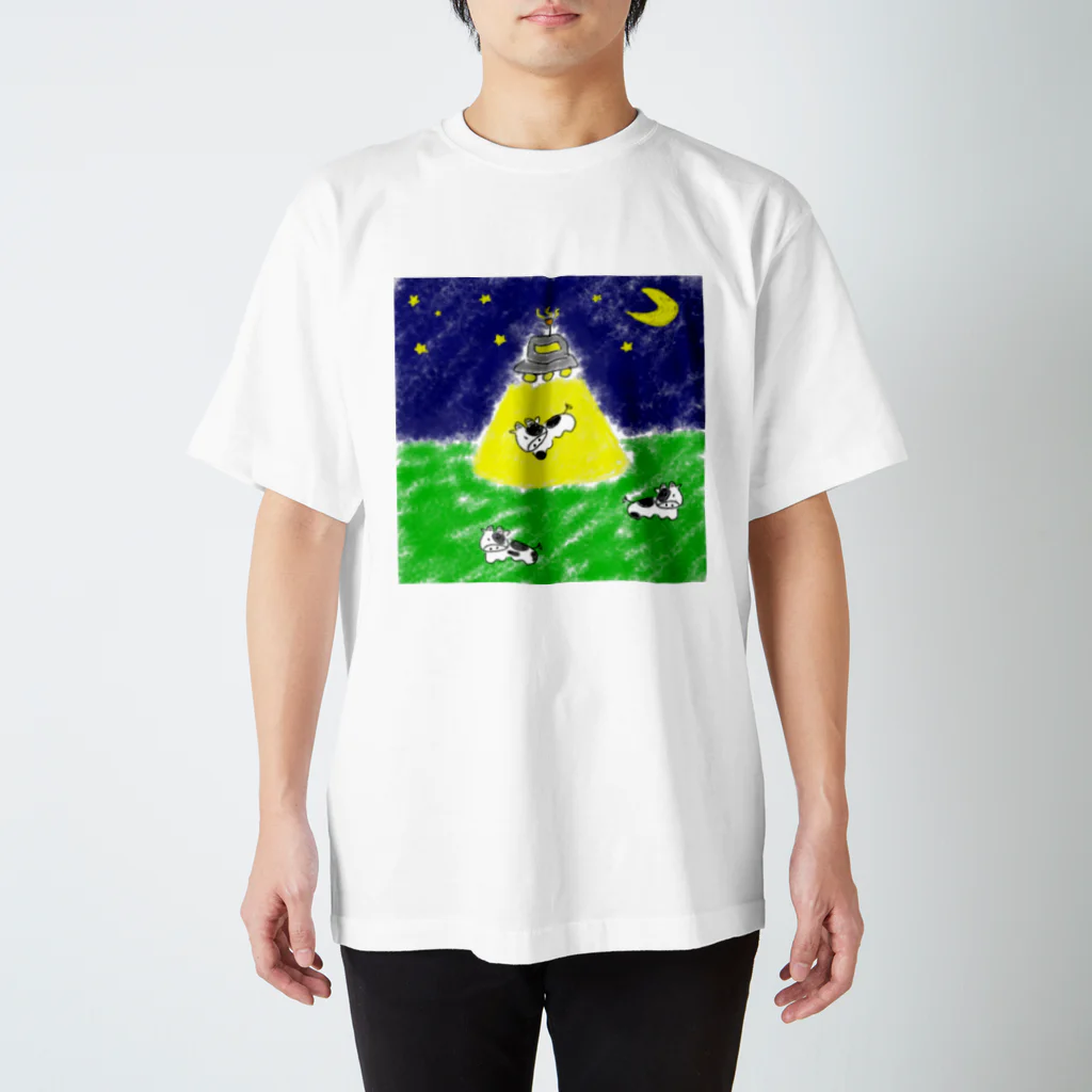 断罪のうしさんどこいっちゃうんだ スタンダードTシャツ