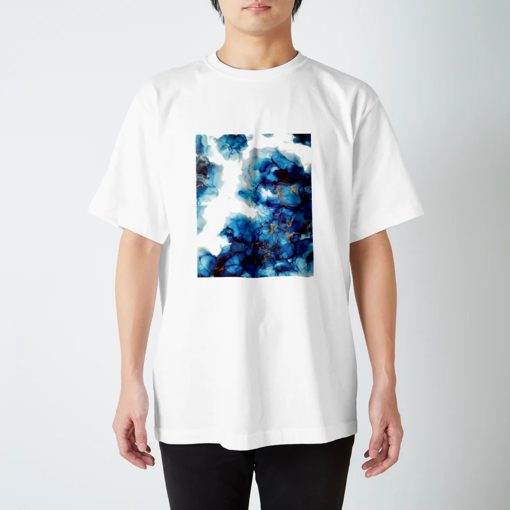 *BLu-e:GarDen*の碧の波紋 スタンダードTシャツ