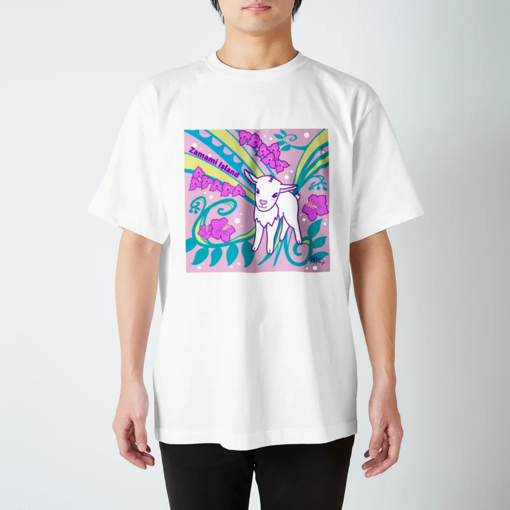 Aquagirl Zamami のZamami ヒージャーベビー Regular Fit T-Shirt