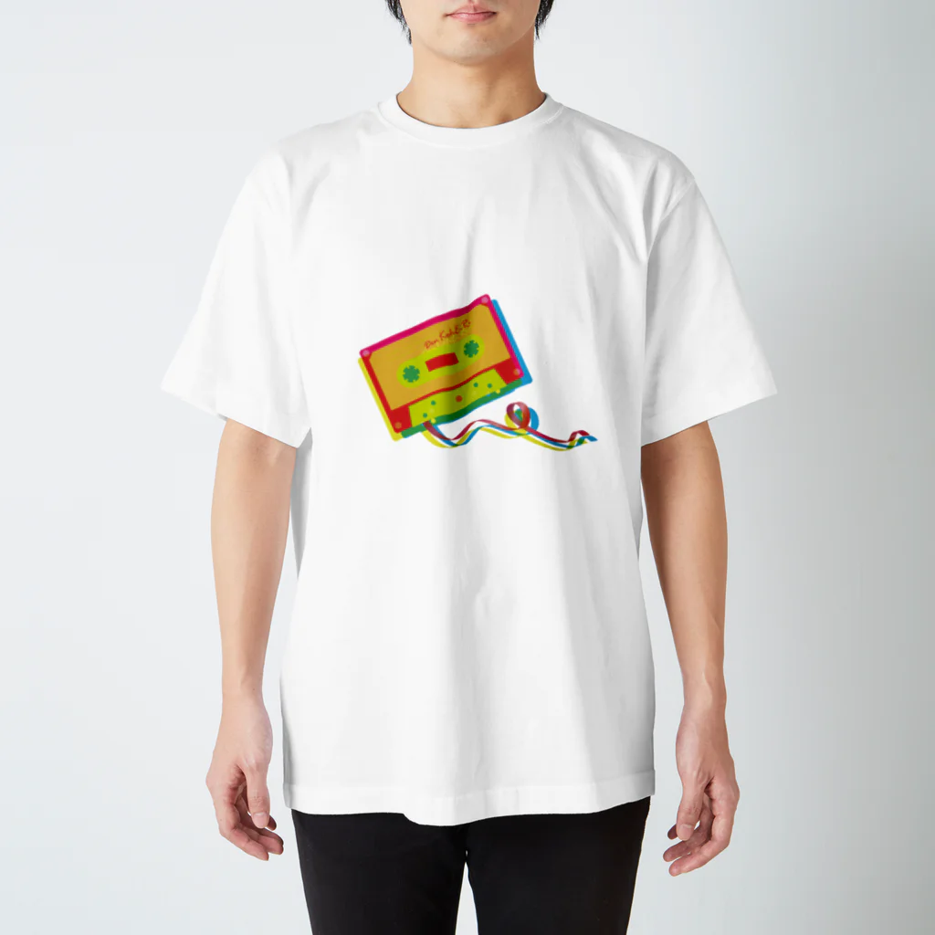 電光影裏の電光影裏カセットテープ スタンダードTシャツ