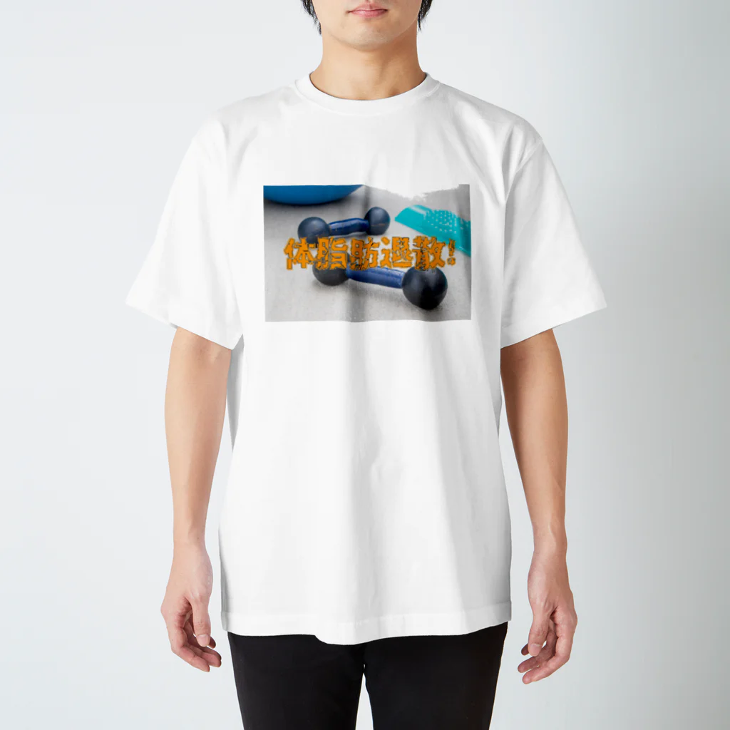 fotografinkatjaの体脂肪退散！ スタンダードTシャツ