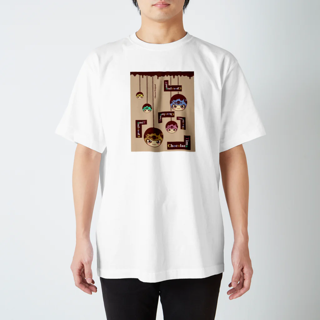 【Chocoa】-チョコア-のChocolate Time🍫(カフェ・オ・レ) スタンダードTシャツ