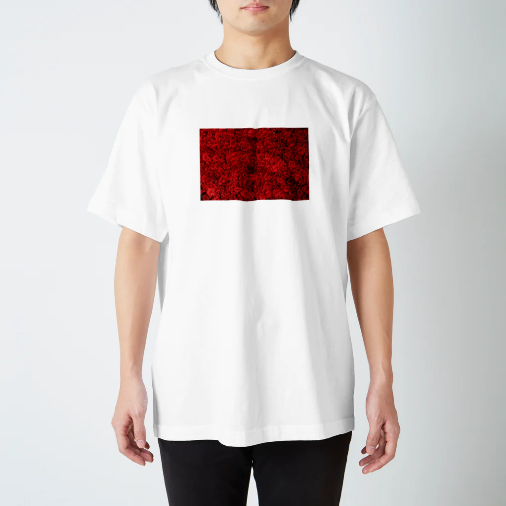 Infinity shopの薔薇 Regular Fit T-Shirt