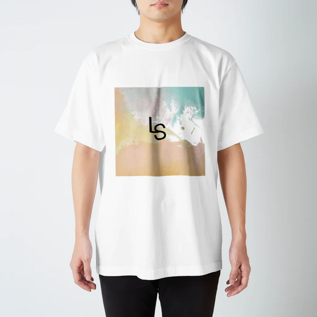 Ur. LSのLSロゴ入りTシャツ Regular Fit T-Shirt