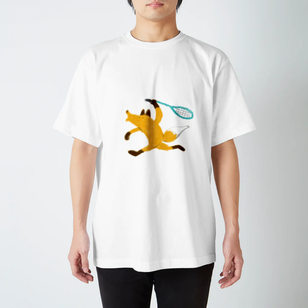 PONPONのきつねくん スタンダードTシャツ