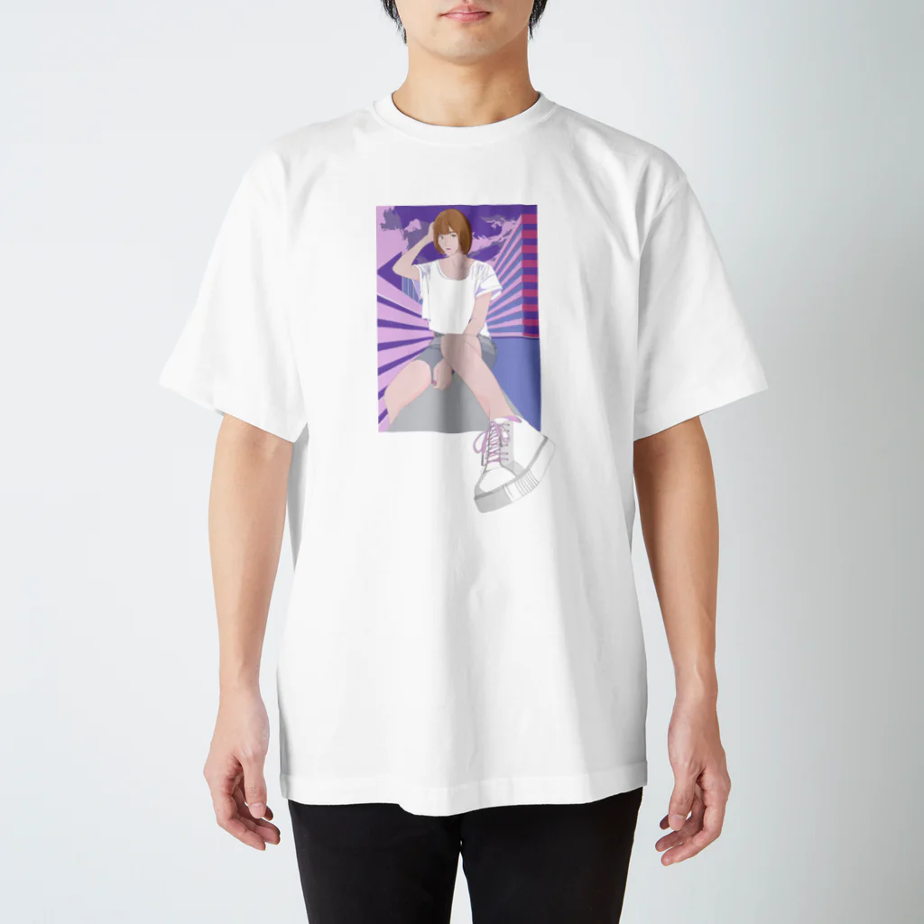 A.IsseiのGirl 3D スタンダードTシャツ