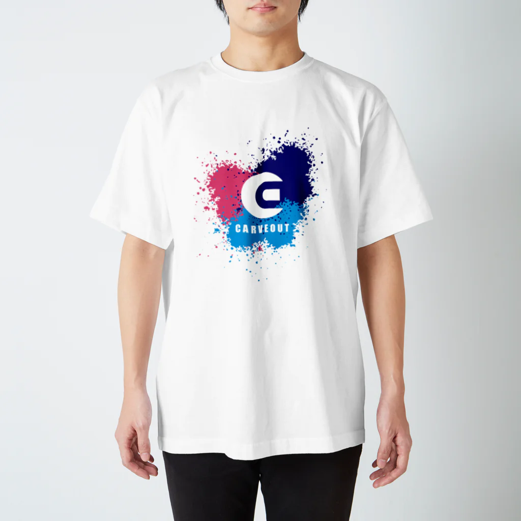 CARVEOUT_Official_Shopのカーブアウトオリジナルアイテム スタンダードTシャツ