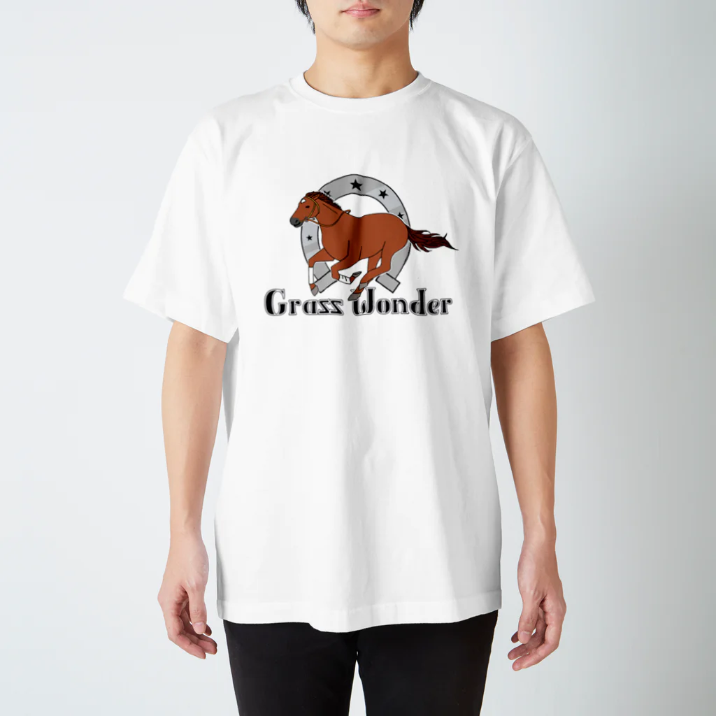 シロクマ商店のグラスワンダー Regular Fit T-Shirt